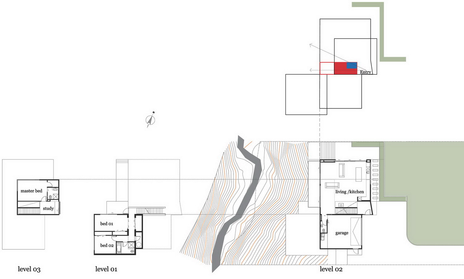 新西兰森林中的木制住宅-26
