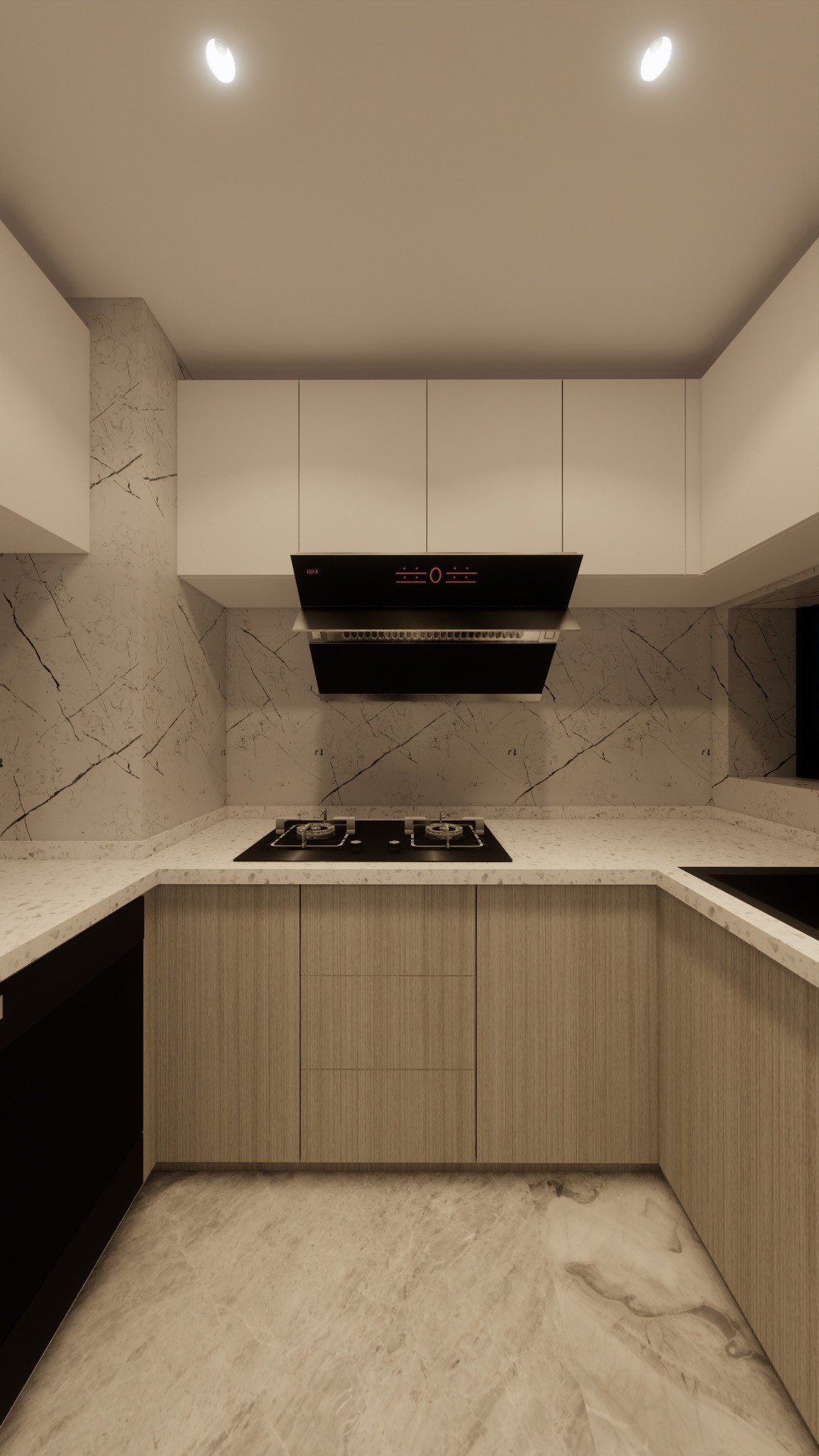 不到 80㎡的婚房大改造丨中国苏州丨元野空间设计-53