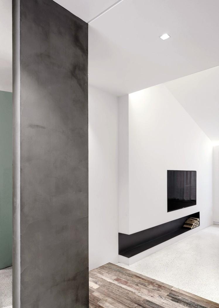 和风水泥木作 | 打造纯粹与自然的室内空间-3