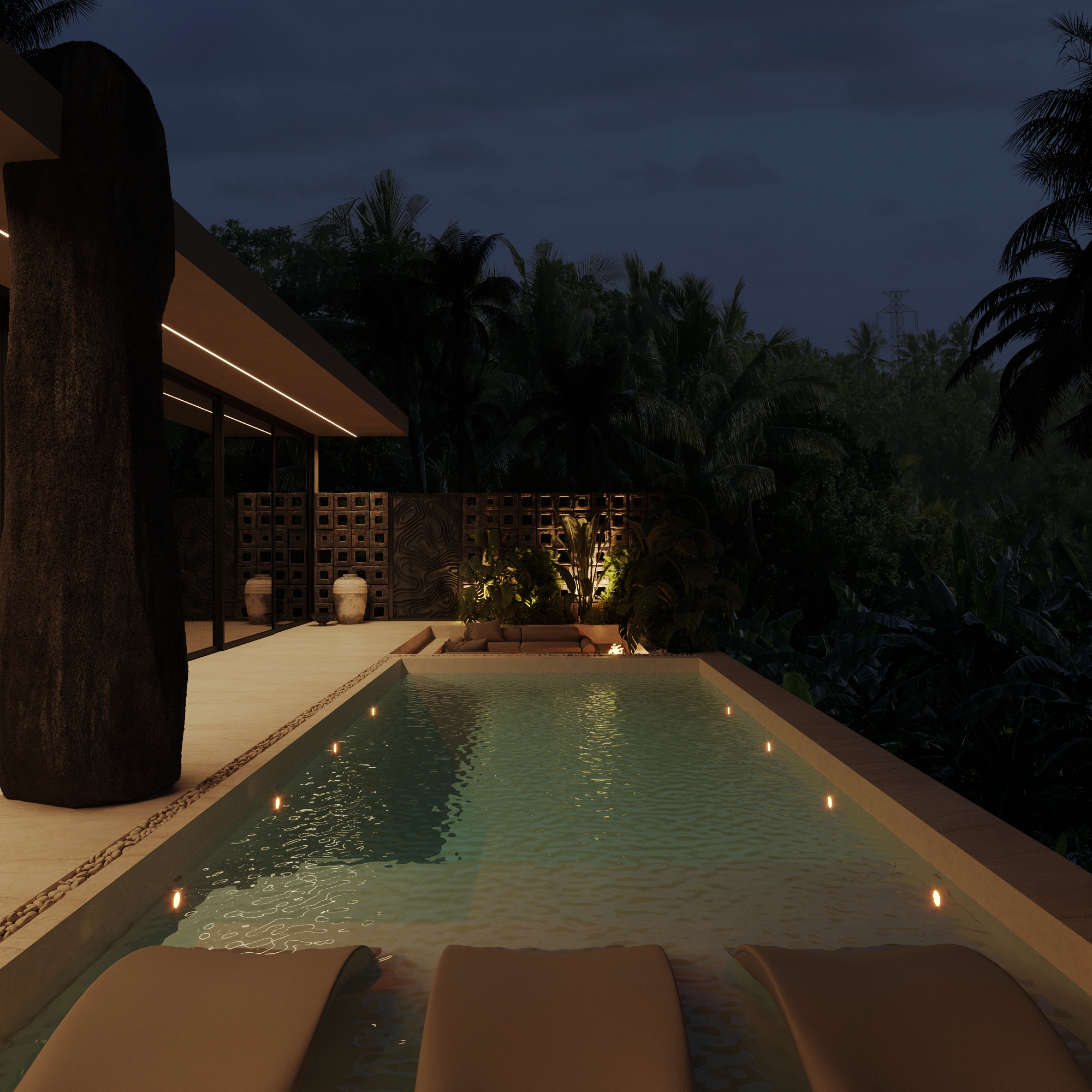 乌布两居室别墅丨印度尼西亚巴厘丨Bodes studio-24