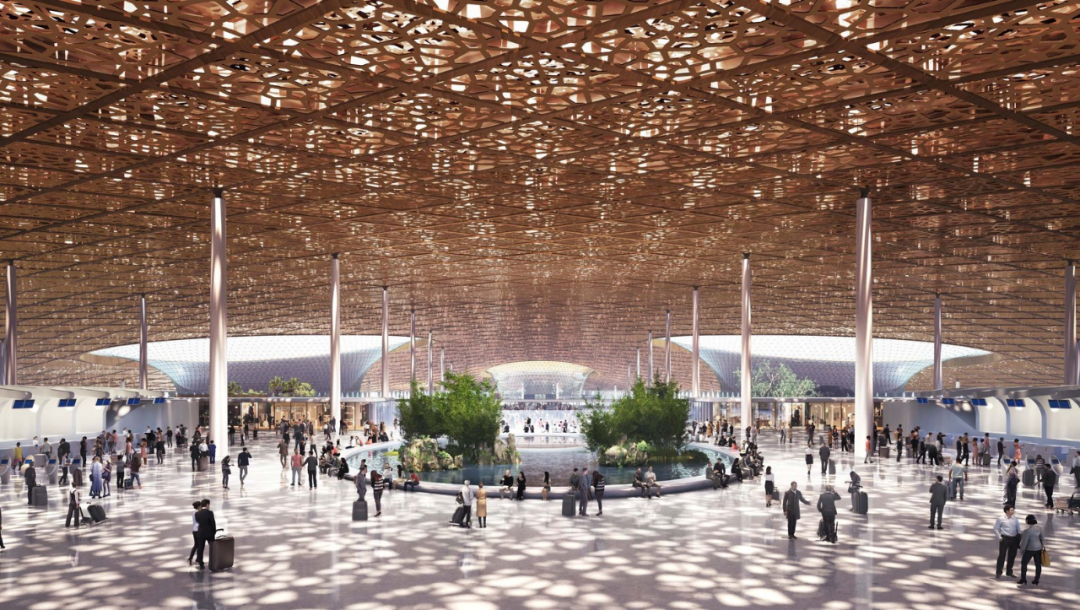 广州白云国际机场 T3 航站楼——自然花园般的出行体验-22