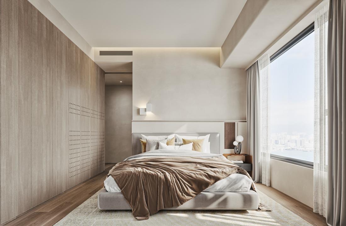 现代原木风平层-3