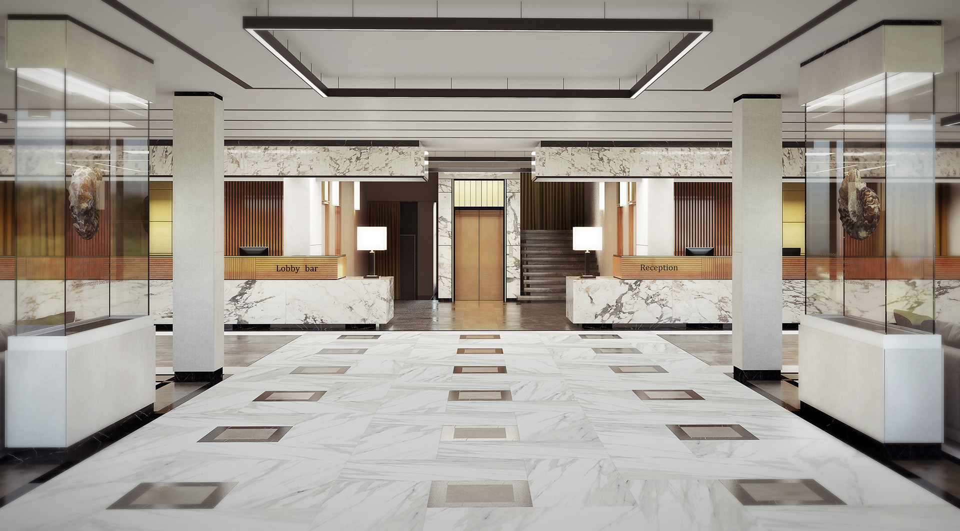 Вестибюль гостиницы-2