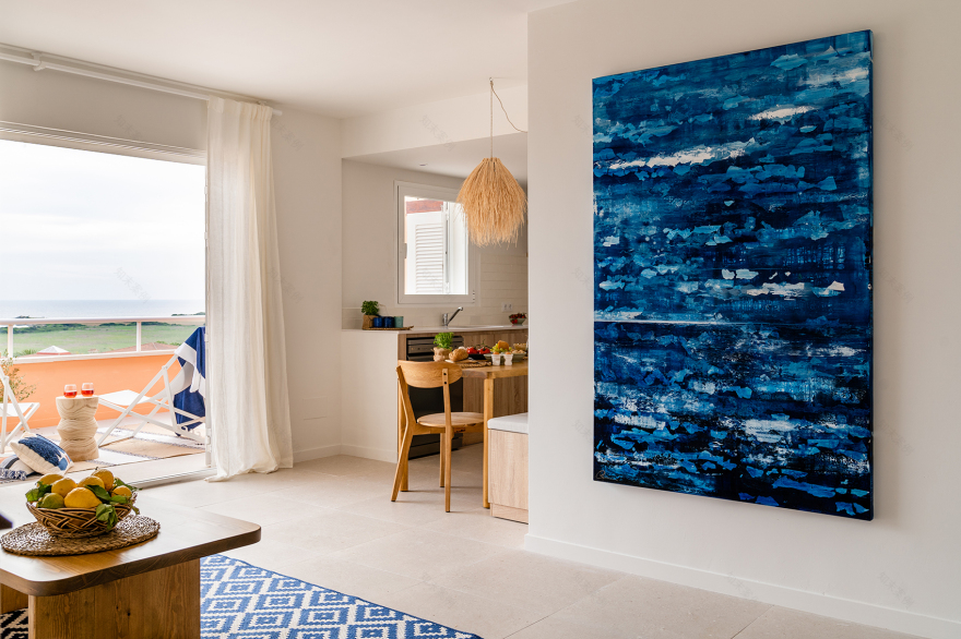 西班牙 Refugi Blau 公寓丨Farré & Costa Interiors-15