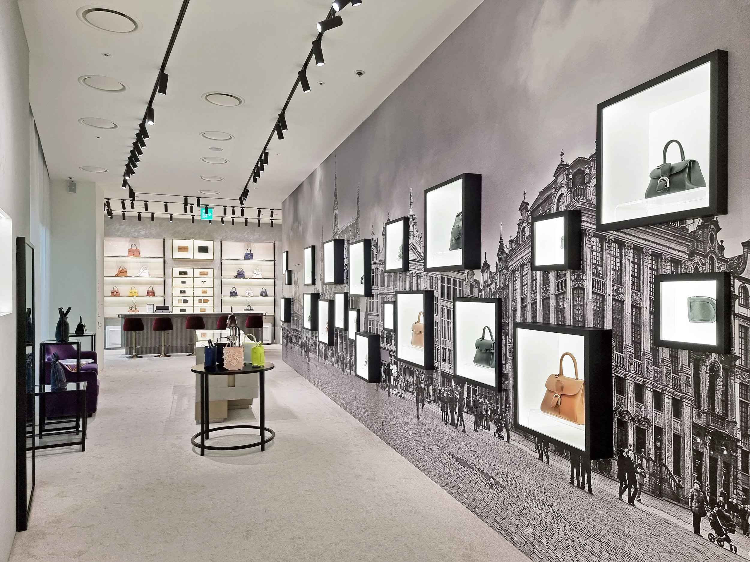delvaux store in lotte avenuel jamsil — hjl studio-25