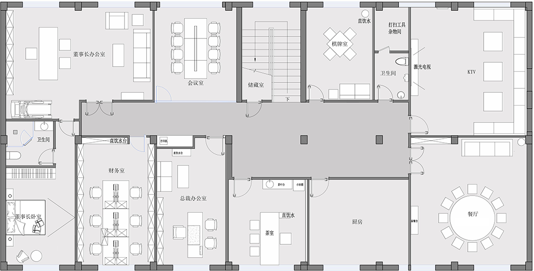 上海中和幕墙企业办公与会所丨中国上海丨直岩建筑设计-148