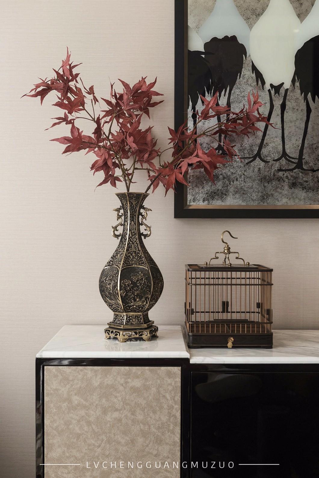 长沙绿城高尔夫样板间  绿城广木作设计-17