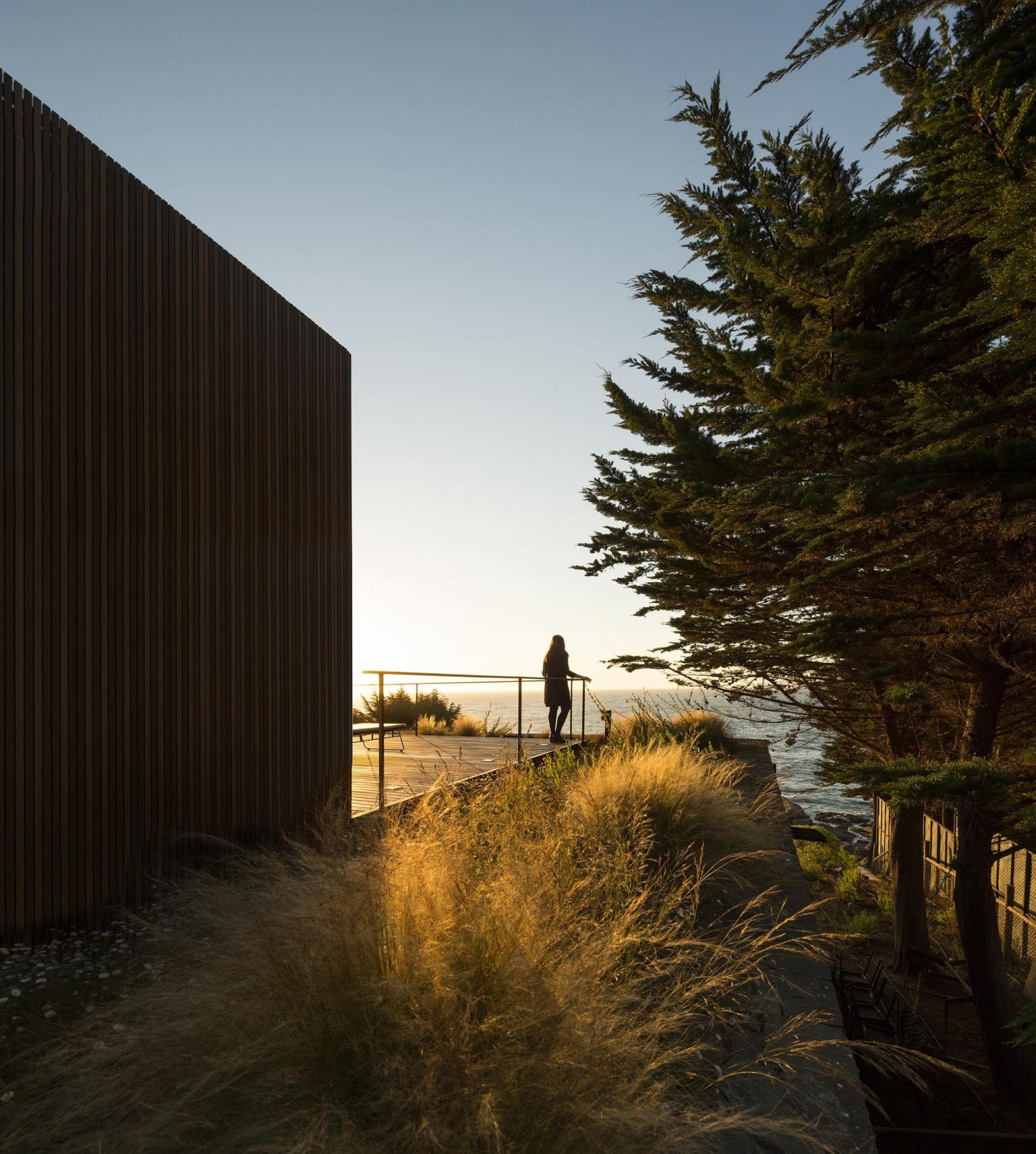 智利罗卡斯别墅 | 石头盒子中的宁静海景-51