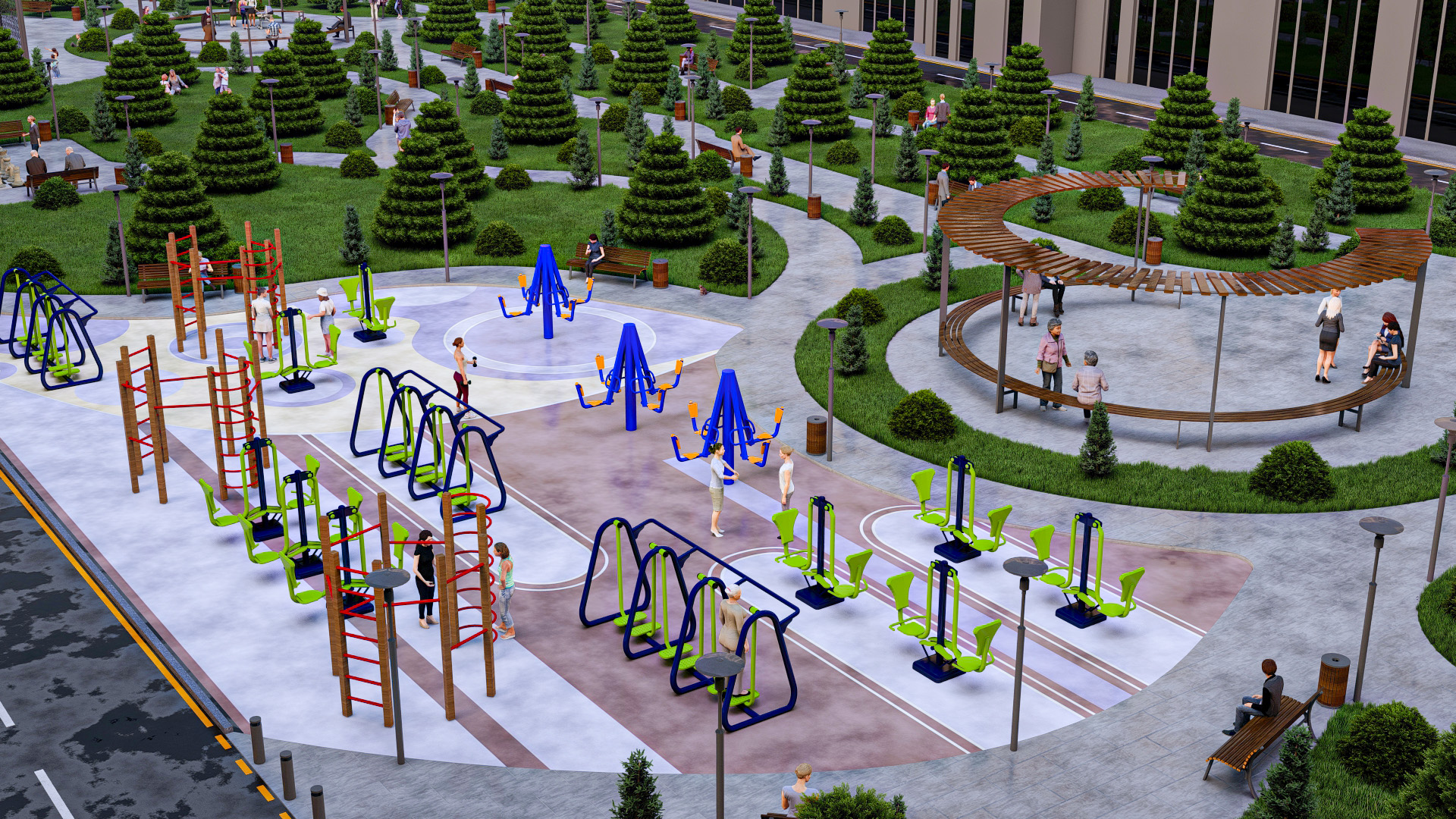 小区景观丨阿塞拜疆-5