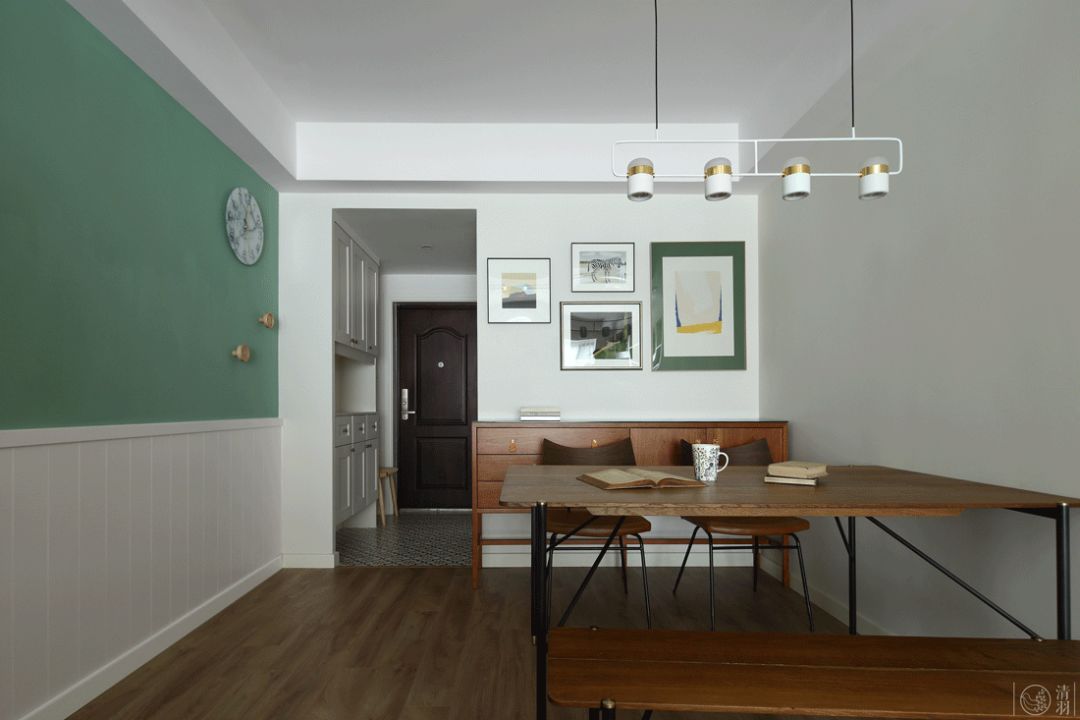 成都高新区 109㎡轻复古之家 | 生活因黄而跳跃，空间因设计而美好-32