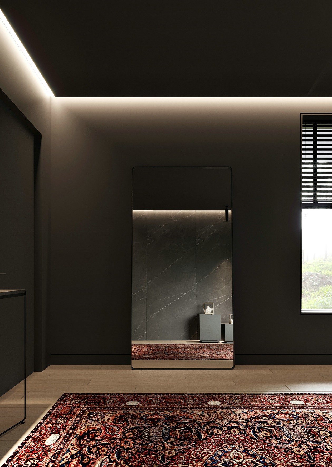 高级黑色系公寓设计-13