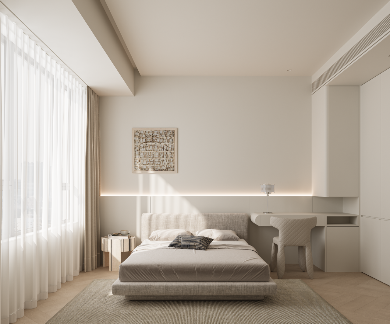 Crema 纯净 · 治愈丨H J SPACE DESING（逅界空间设计）-30