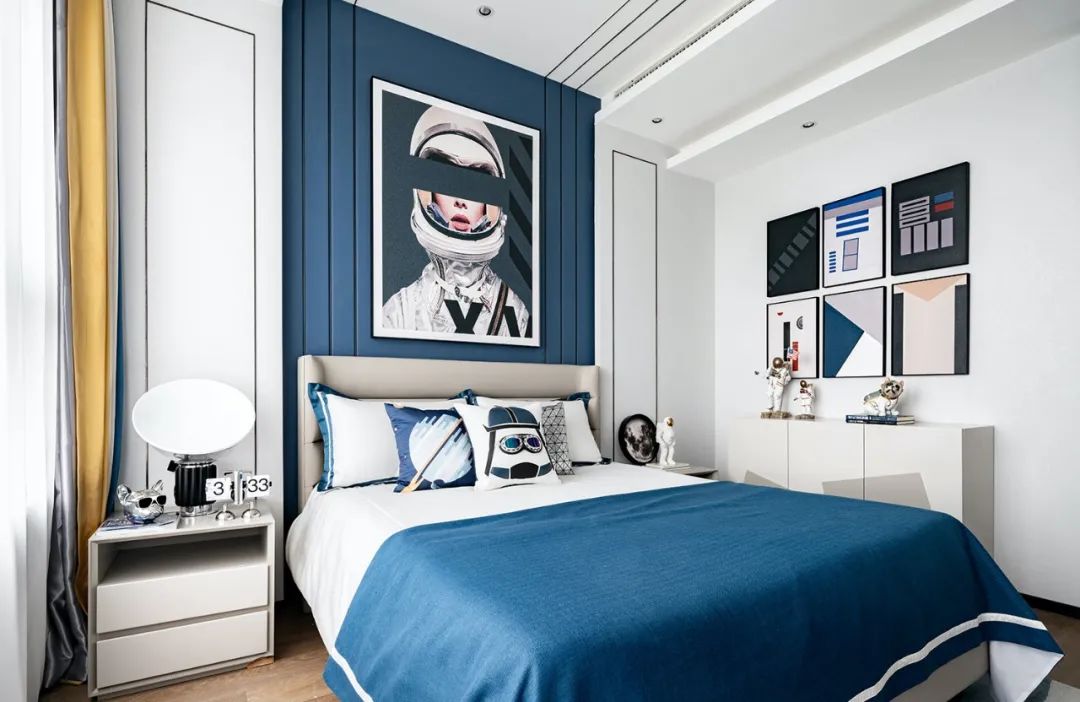 经典蓝的永恒魅力，打造现代生活空间-45