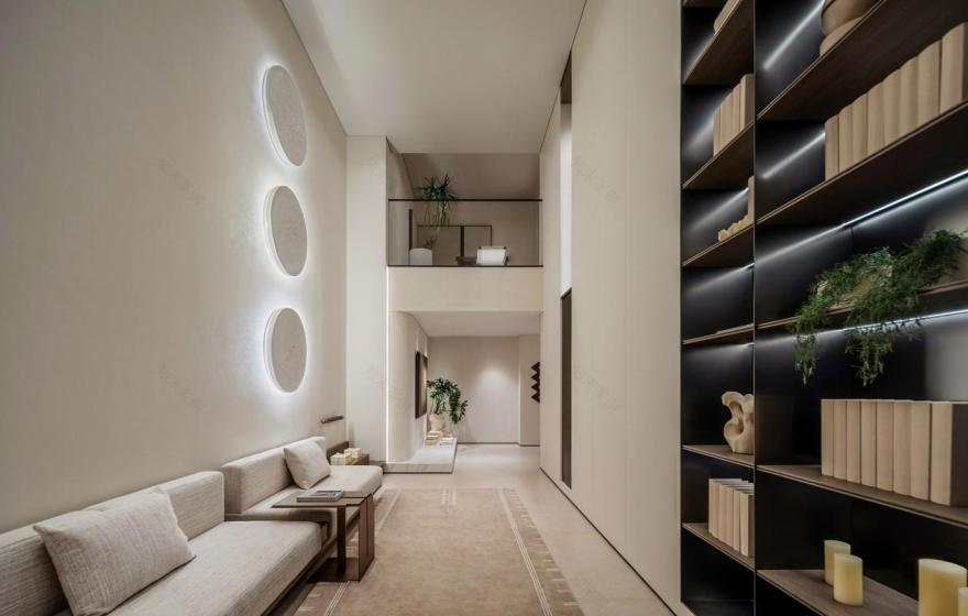 万宁万华·万岭麓湾下叠别墅样板间丨中国万宁丨深圳市盘石室内设计有限公司,万华室内设计中心-17