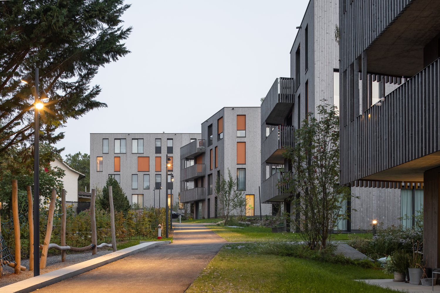 St· Gallen Schlösslipark Housing 区丨瑞士丨Holzer Kobler Architekturen-20