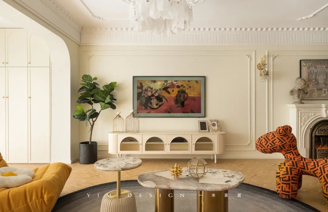 普罗旺斯阳光 · 120㎡奶油法式自在居所丨戚树芬-16