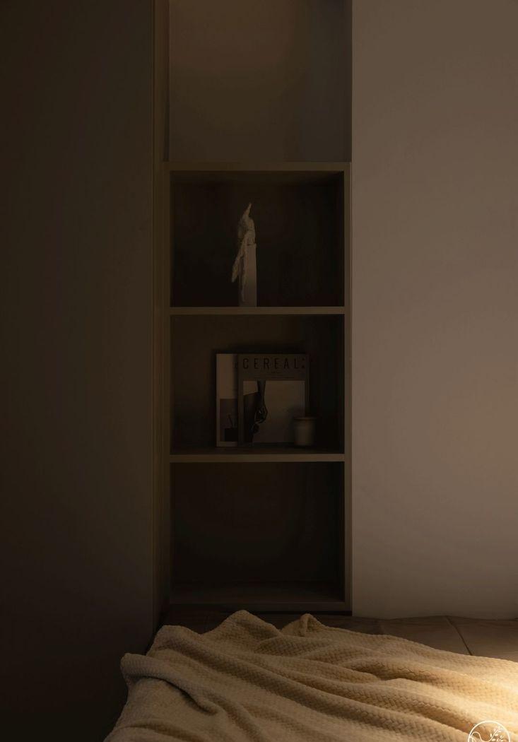 清羽设计丨平层丨粉色楼梯紫色墙壁酷炫星球-58