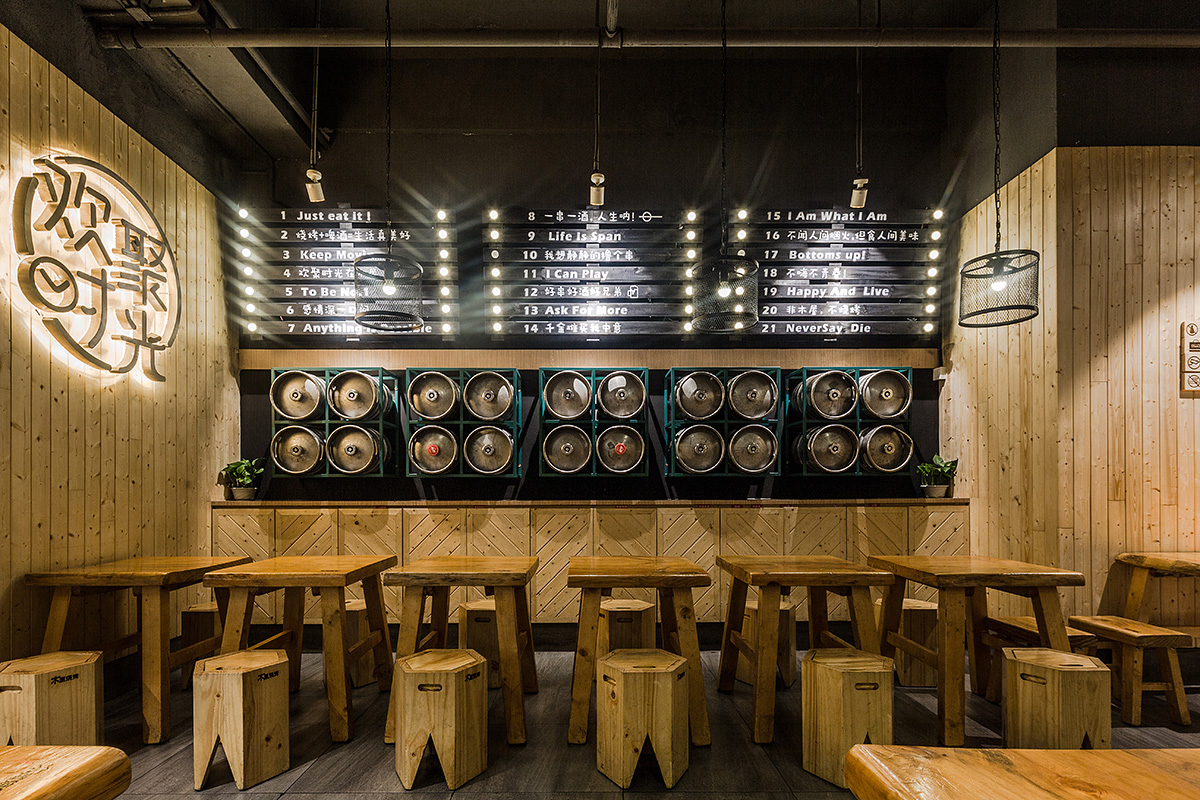 餐饮设计·木屋烧烤深圳泥岗店-12