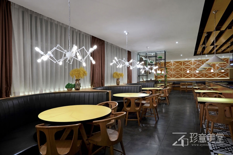 九毛九海口国贸店 | 2015 艾特奖餐饮空间设计入围之作-4