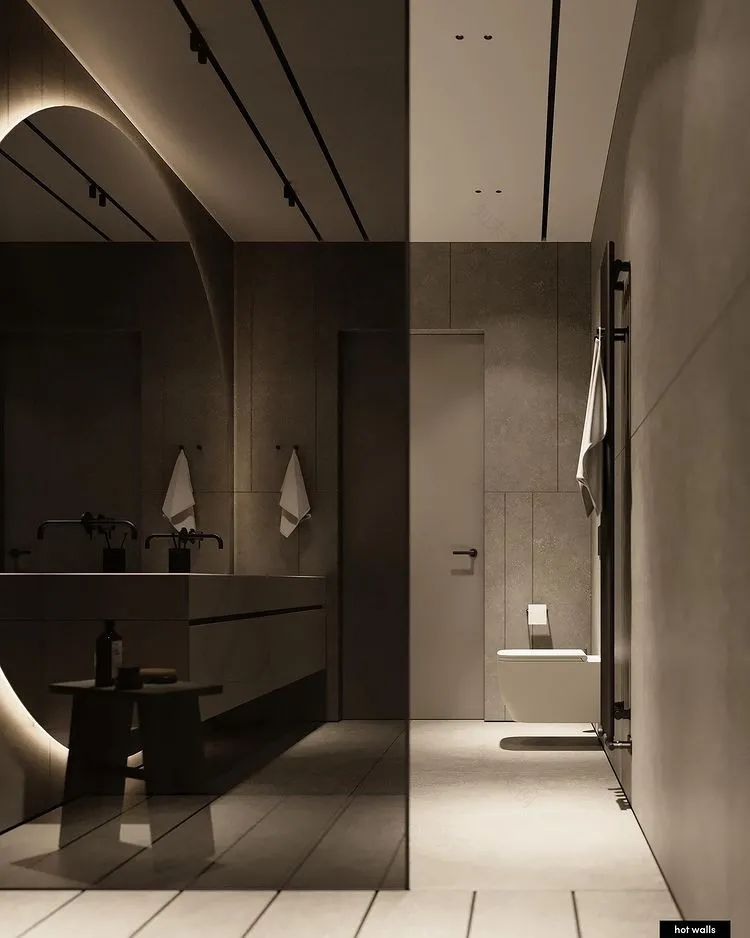灰木色高级感住宅丨Hot Walls-57