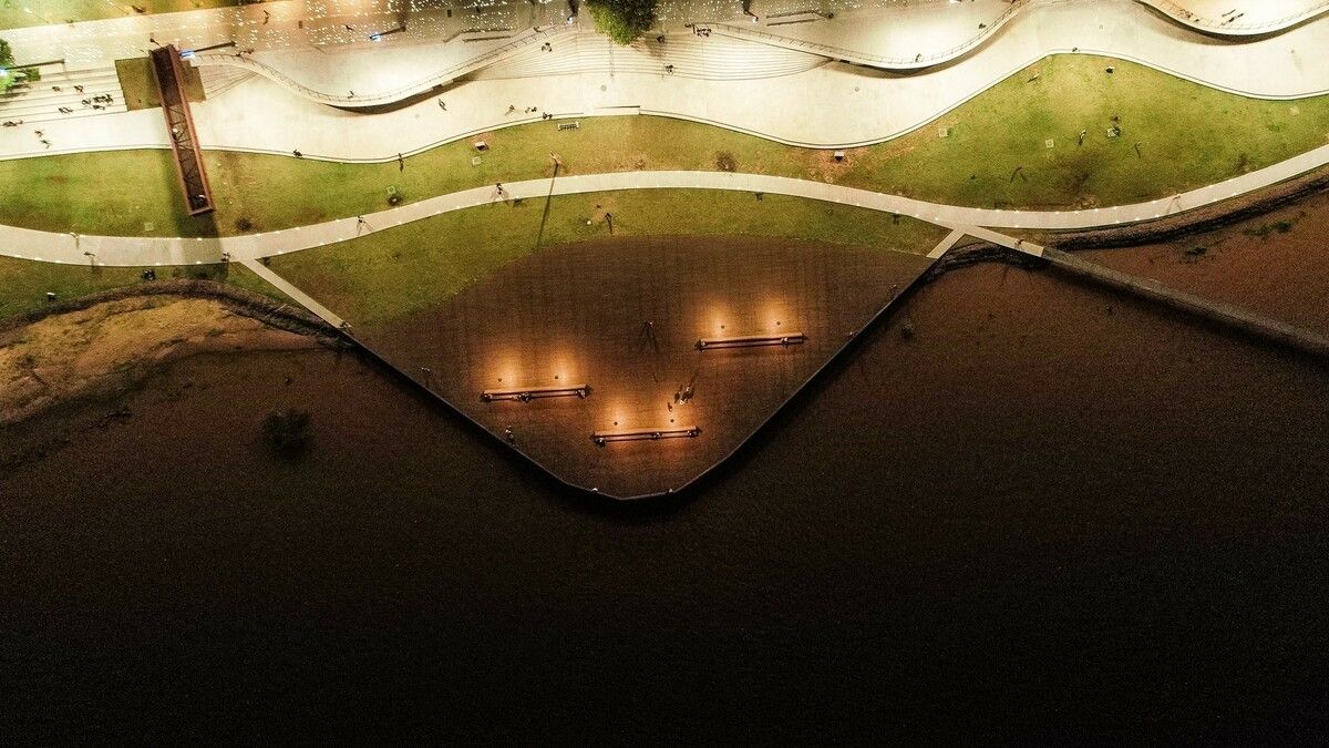 巴西城市公园的绿色呼吸 · Guaíba Orla 城市森林-9