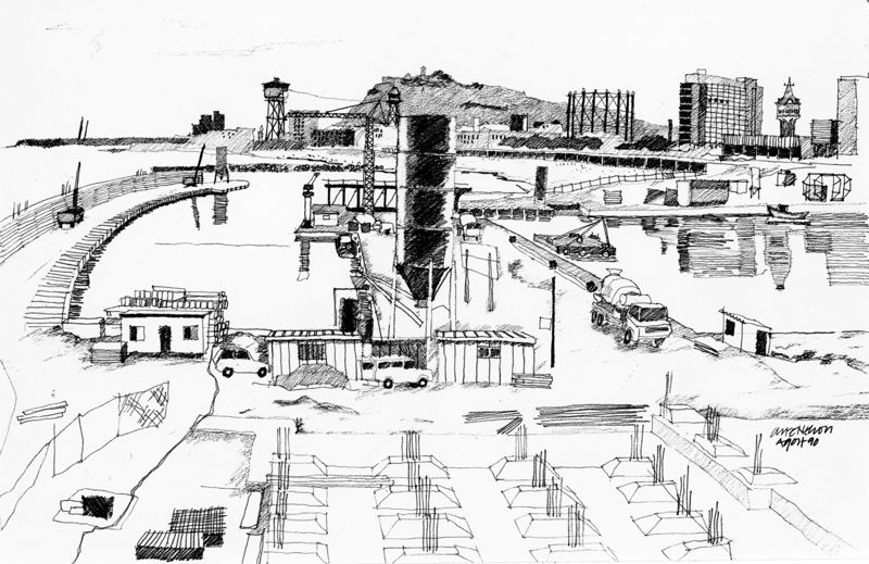 巴塞罗那奥运村及奥林匹克港规划方案丨西班牙巴塞罗那-107