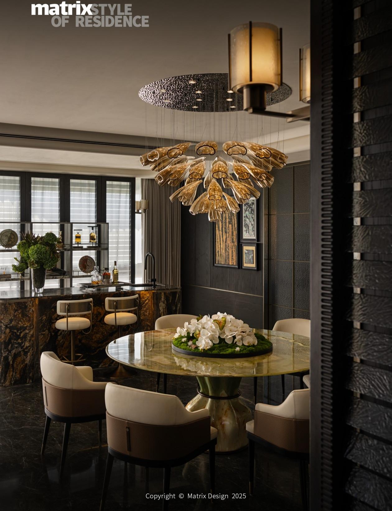 南通海晟山和云畔261㎡,185㎡样板间丨中国南通丨硬装矩阵纵横,软装矩阵鸣翠-3