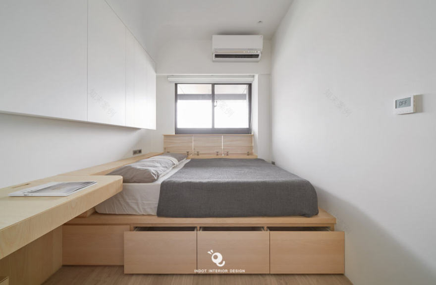 永和简约小户型设计丨虫点子创意设计-28