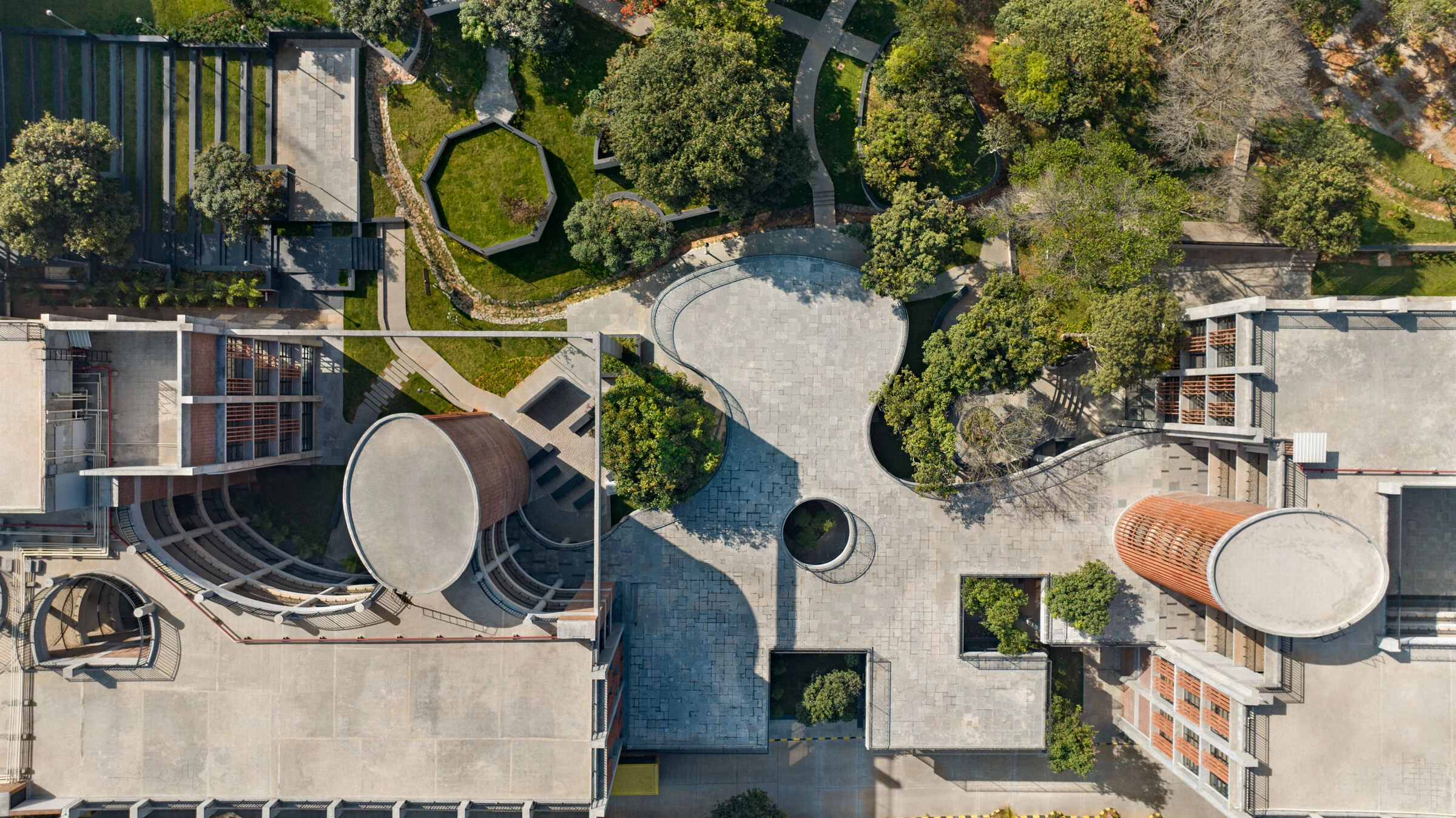 Euro School Bannerghatta 学校丨印度班加罗尔丨Vijay Gupta Architects-53