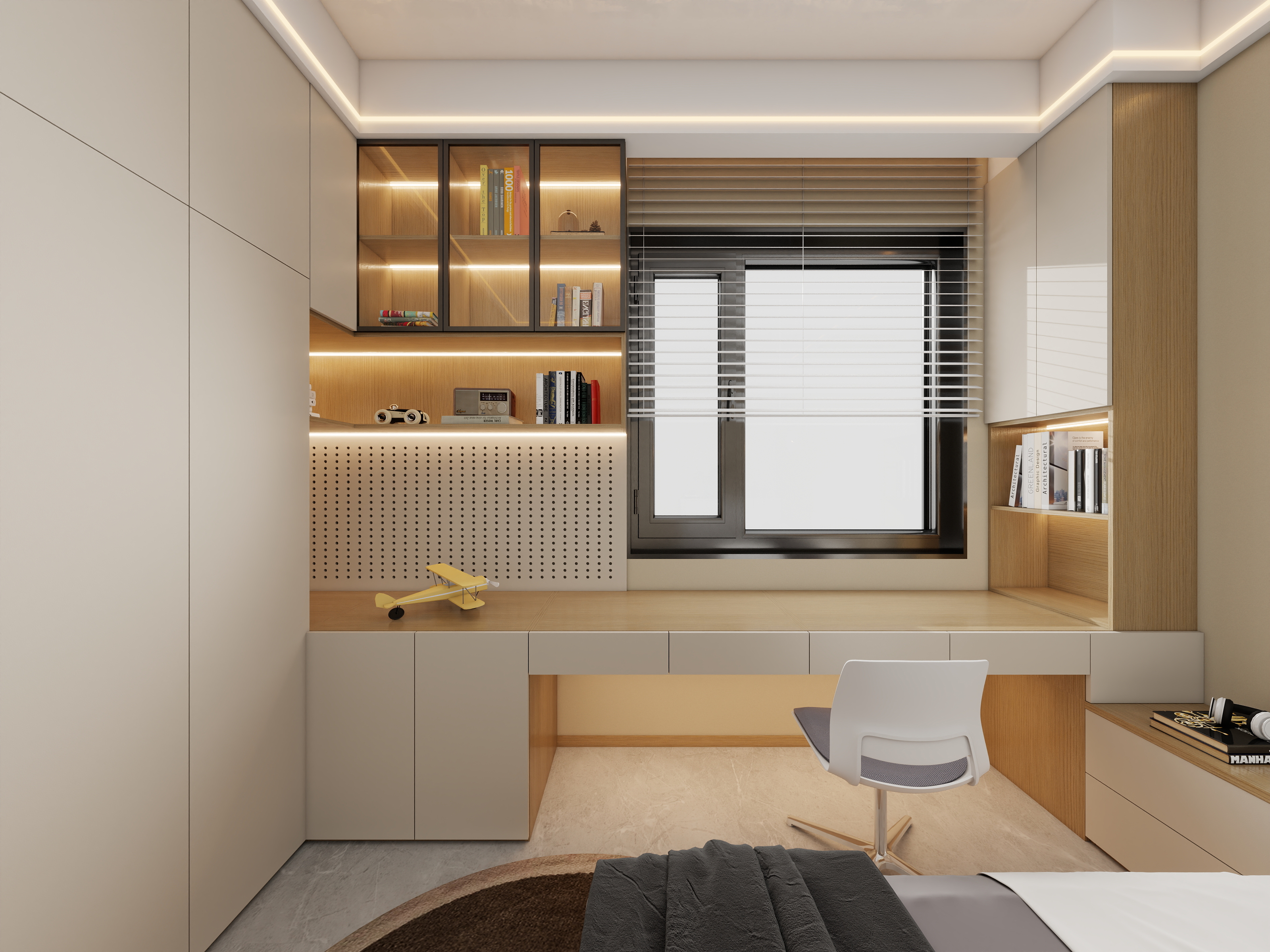 四川岳池御龙湾（214平方意式极简六居室）-60