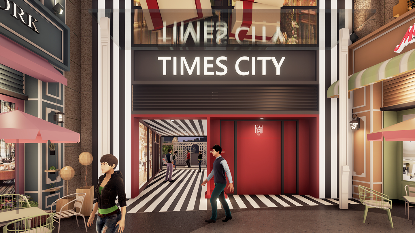 时代城商业街 | 摩登风情的小型综合体设计-17