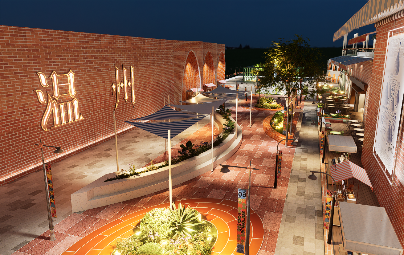 SKY ROMA: A Rooftop Block Creative Space Design Project-36