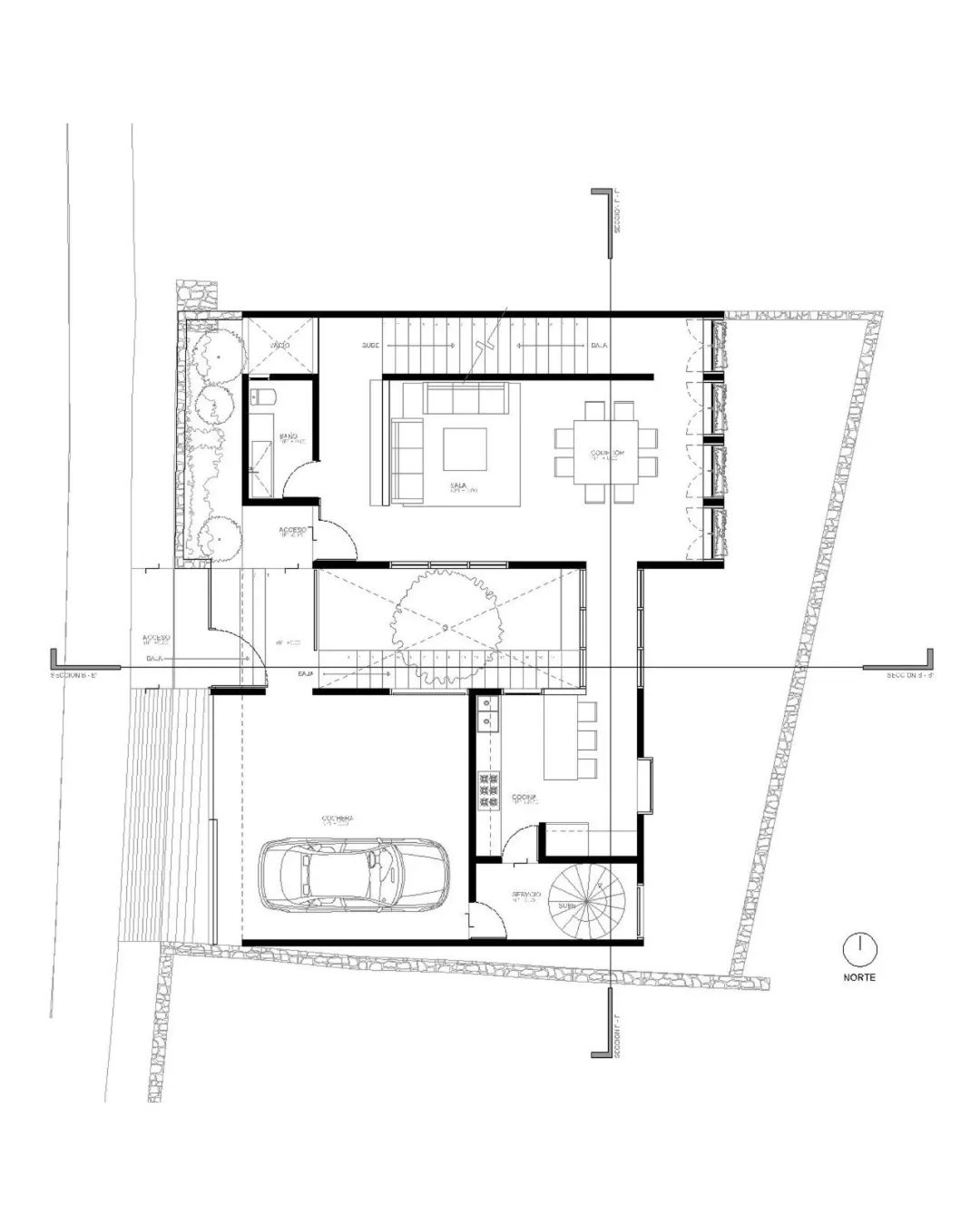 墨西哥现代住宅设计 | 融入自然,展现多元文化-81