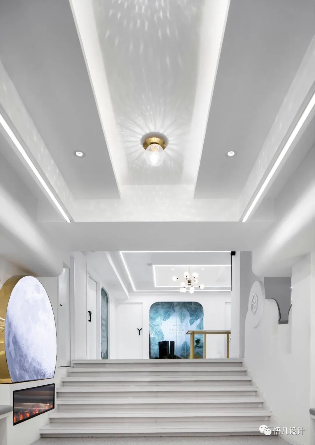 亦研瑜伽空间 | 简约中寻求多样层次,打造年轻活力氛围-31