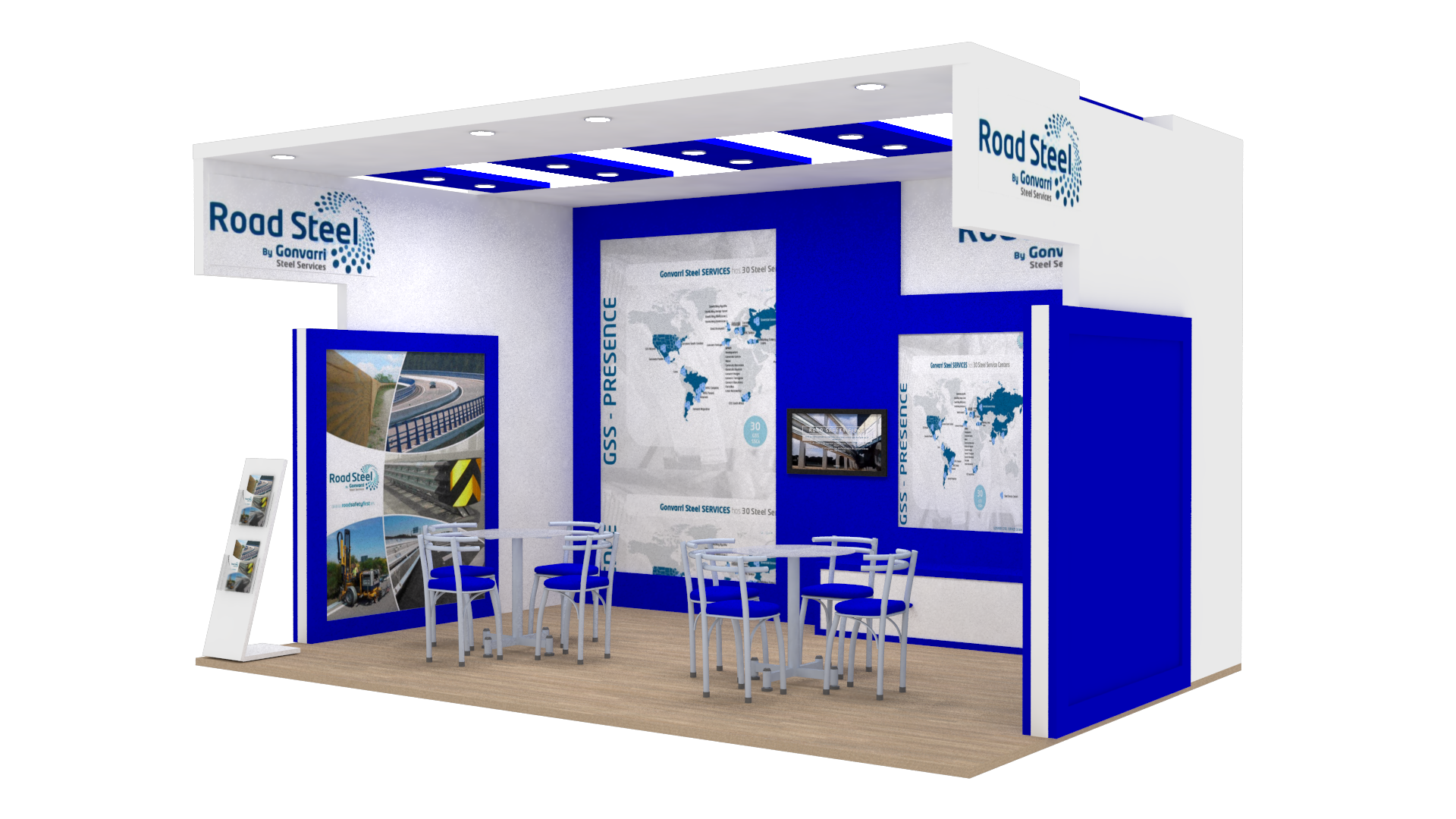 Exhibition Stand, Steel Road-2