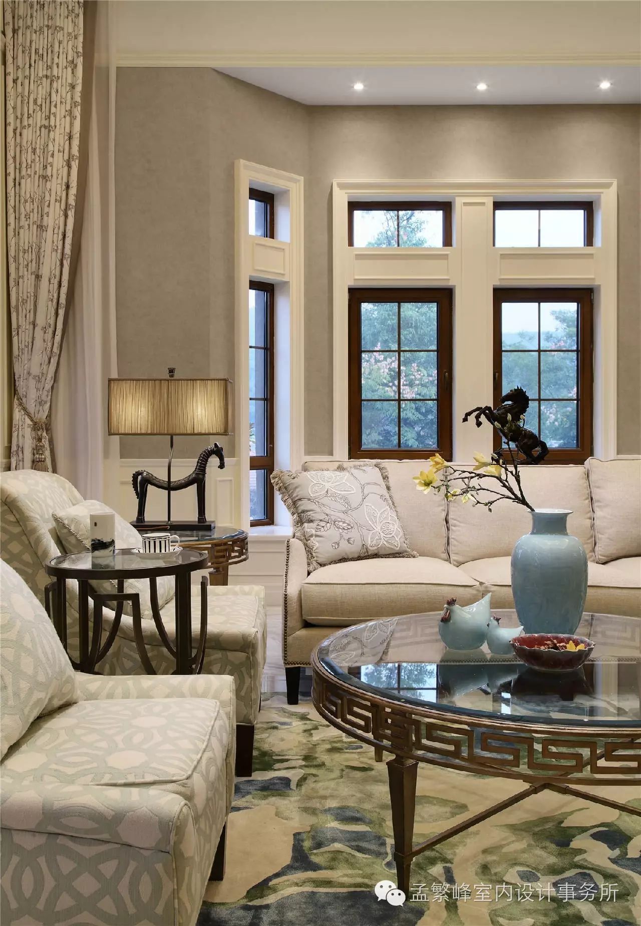 南京独栋别墅「云裳·青黛」演绎现代简约之美-11