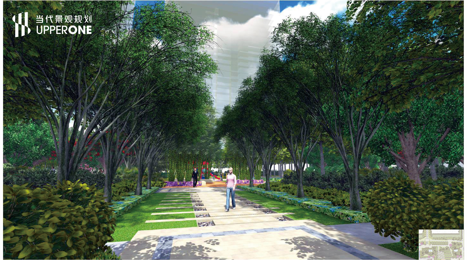 江西赣州江湾名都景观设计分享|当代景观规划-8