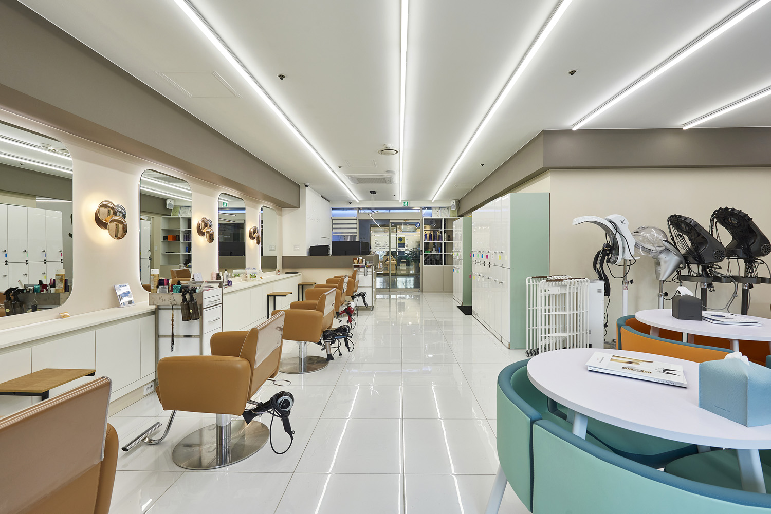 韩国 27 平极简美容室设计-13