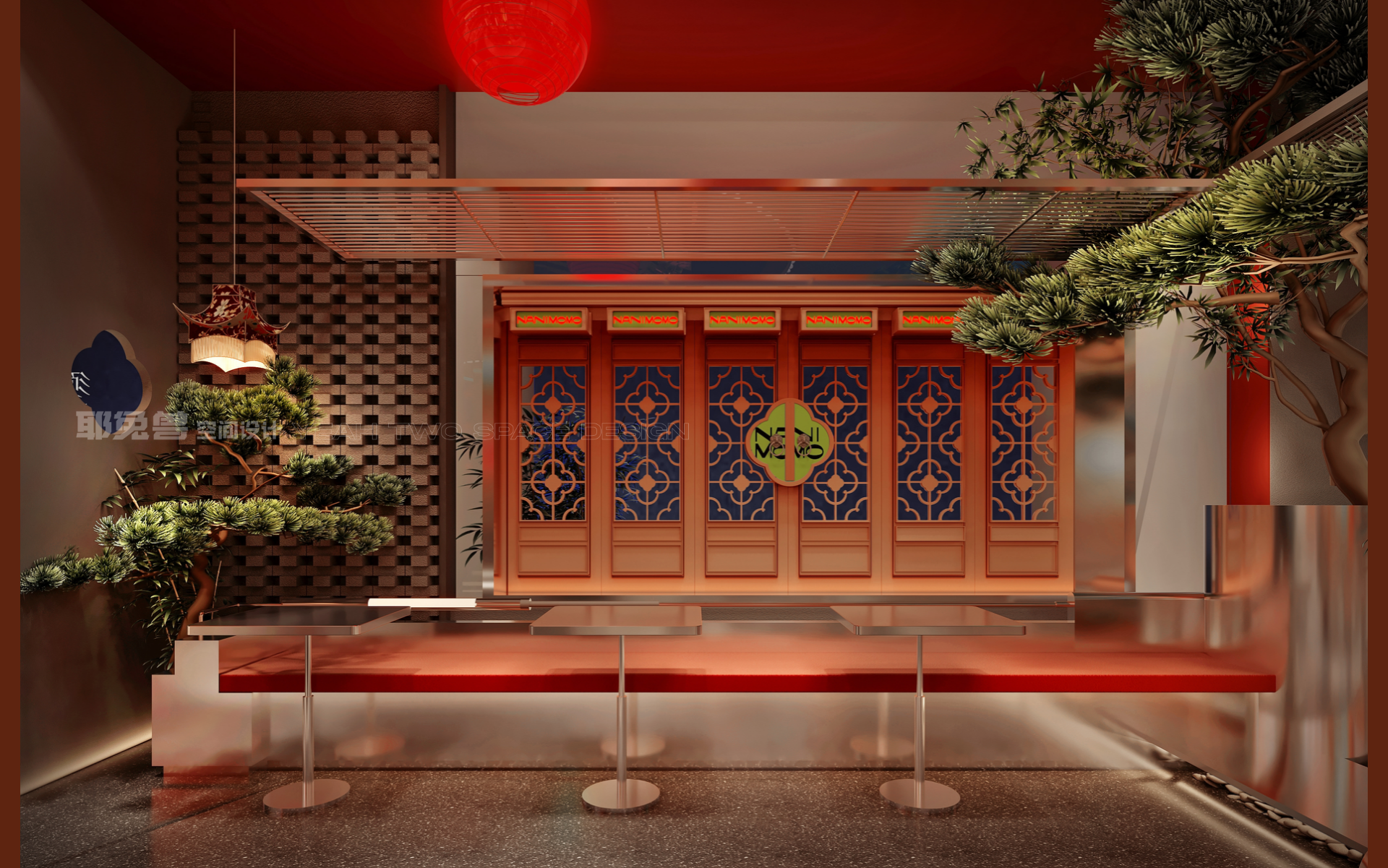 江南园林咖啡馆 · Nanimomo 品牌新演绎-13