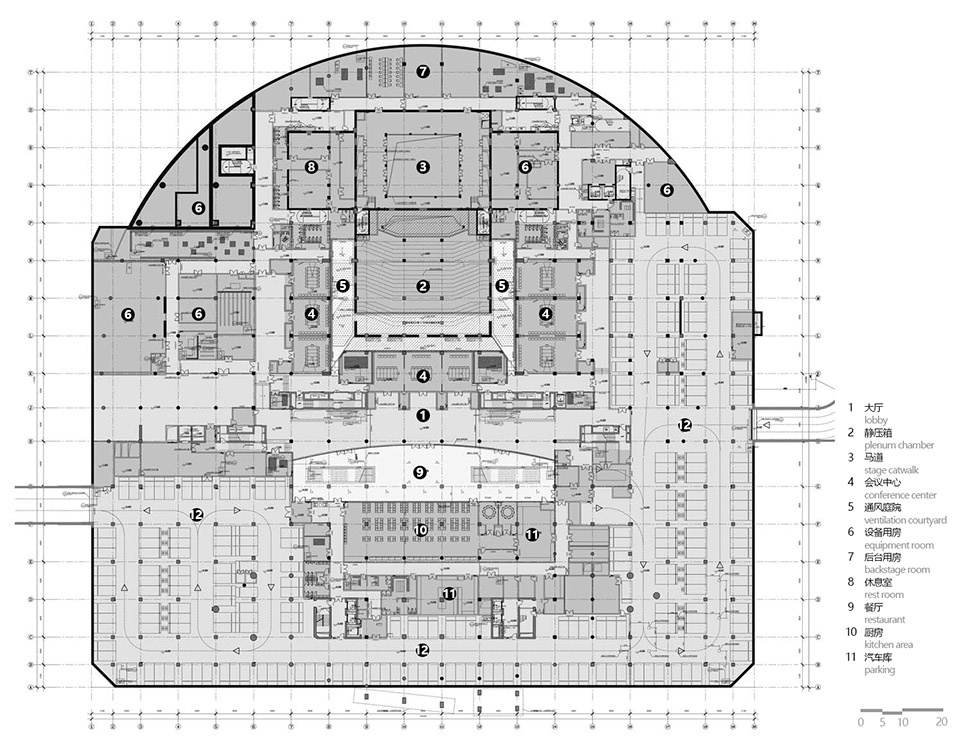 天汉大剧院文化中心丨中国汉中丨北京市建筑设计研究院股份有限公司-139