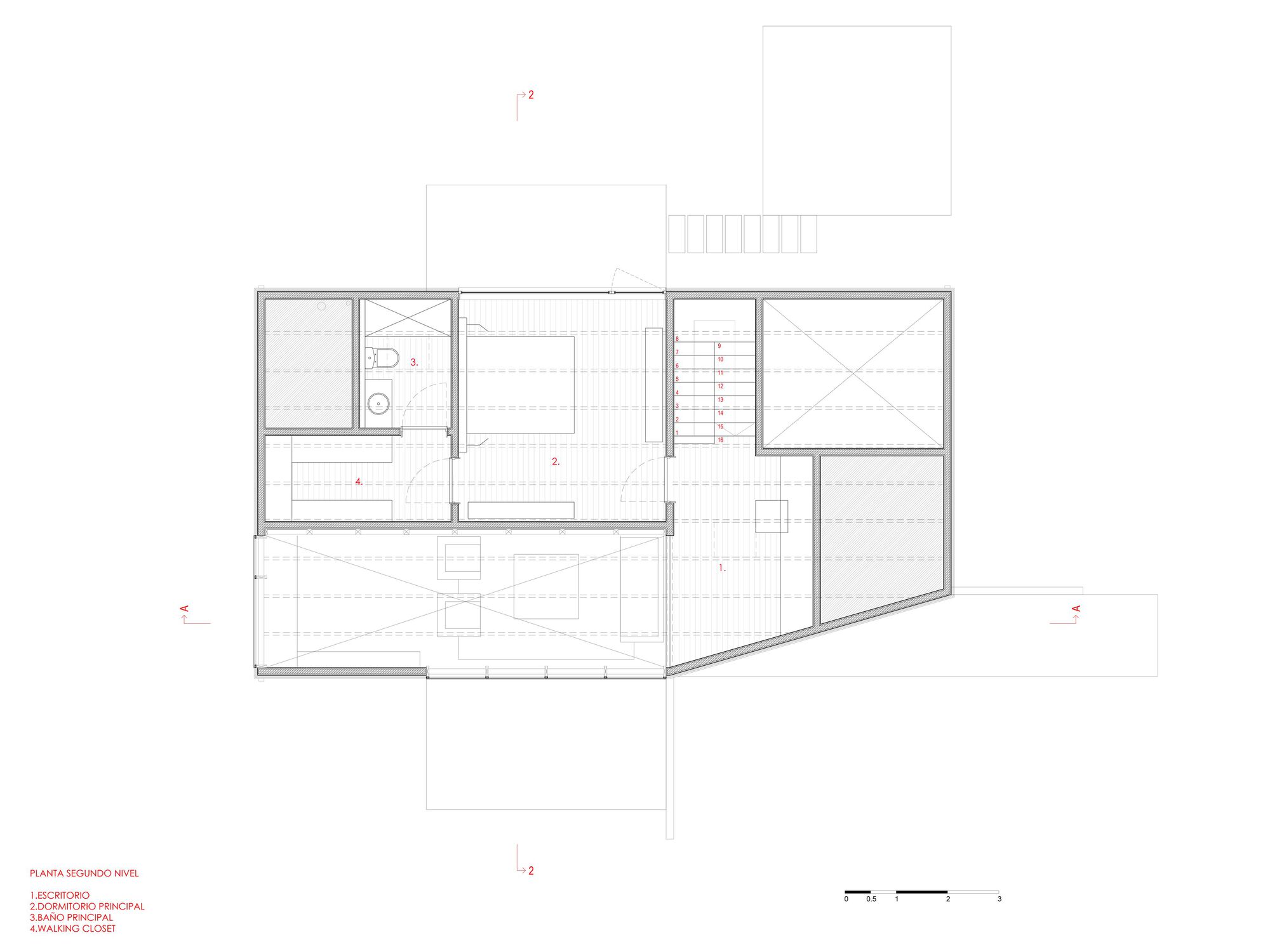 Casa Cumbre 住宅丨智利丨Viento Norte-46