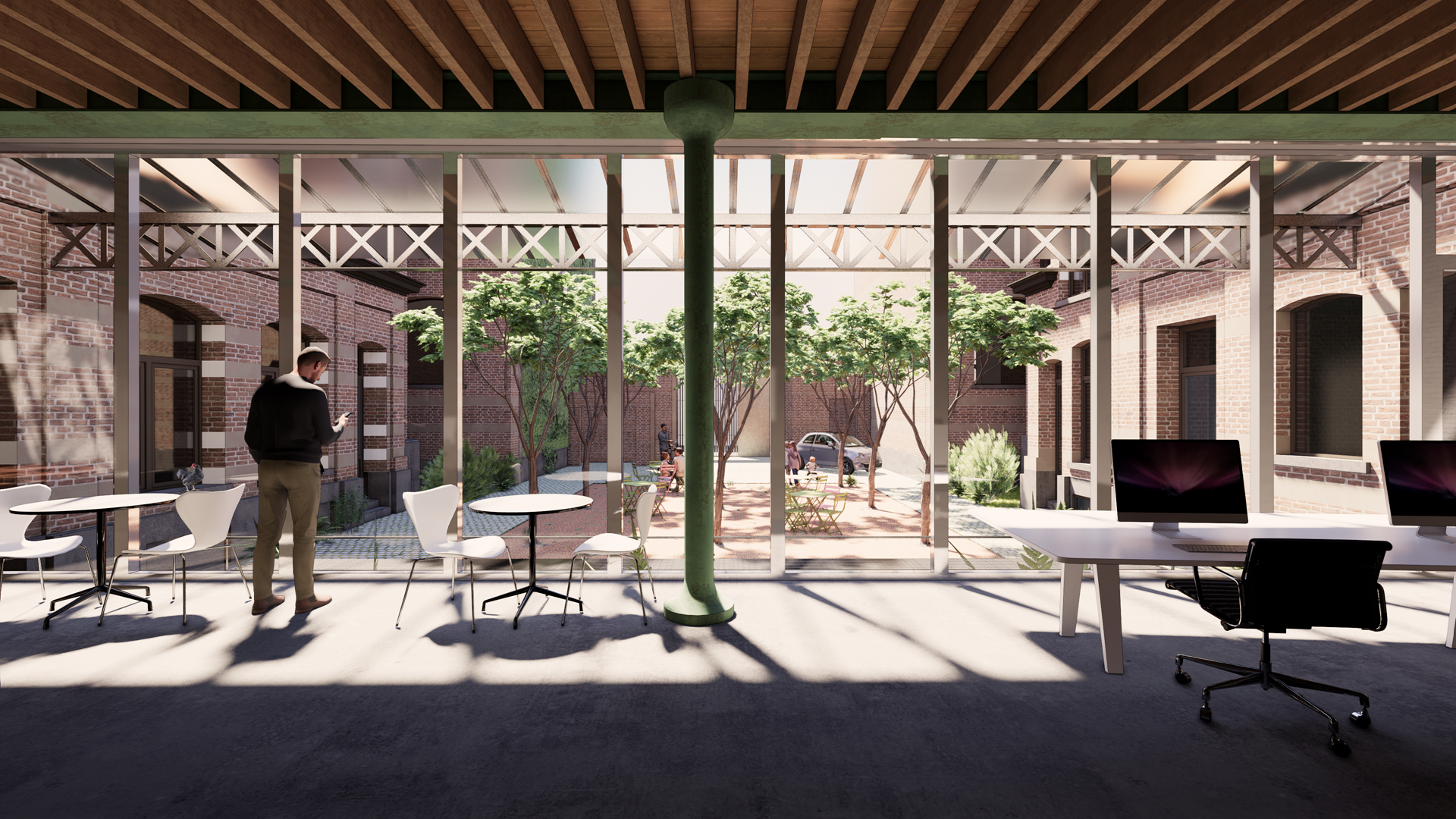 旧海关大楼改造为创意中心丨比利时丨A2D-11