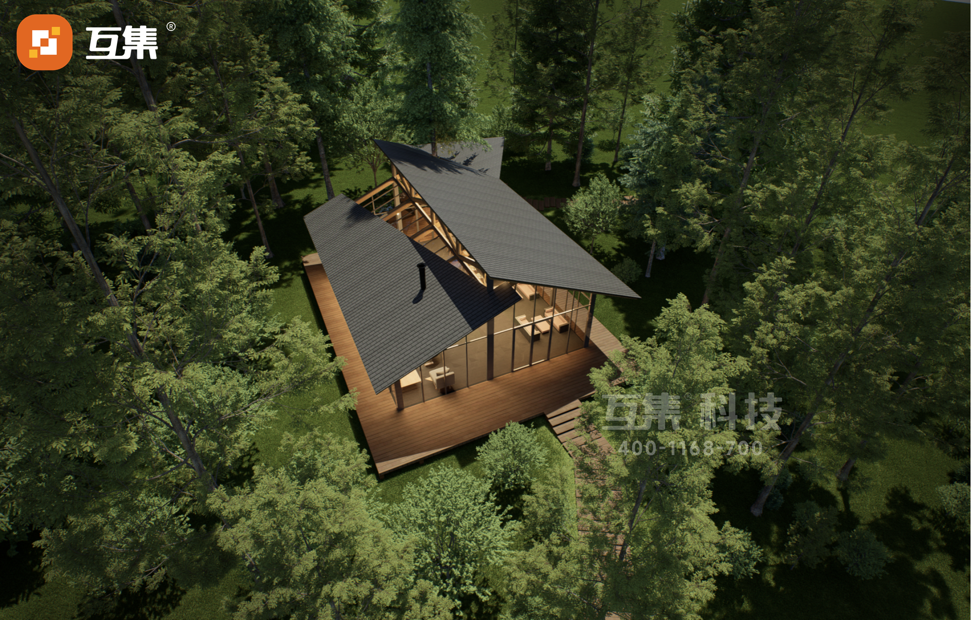 安吉龙庭草居接待室项目 互集助力乡村振兴推动可持续-16