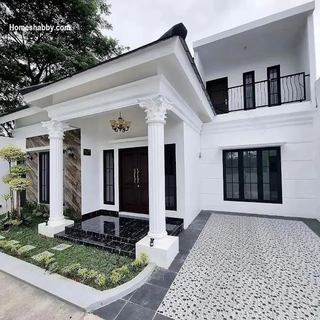 现代古典二层152平方米住宅设计-4