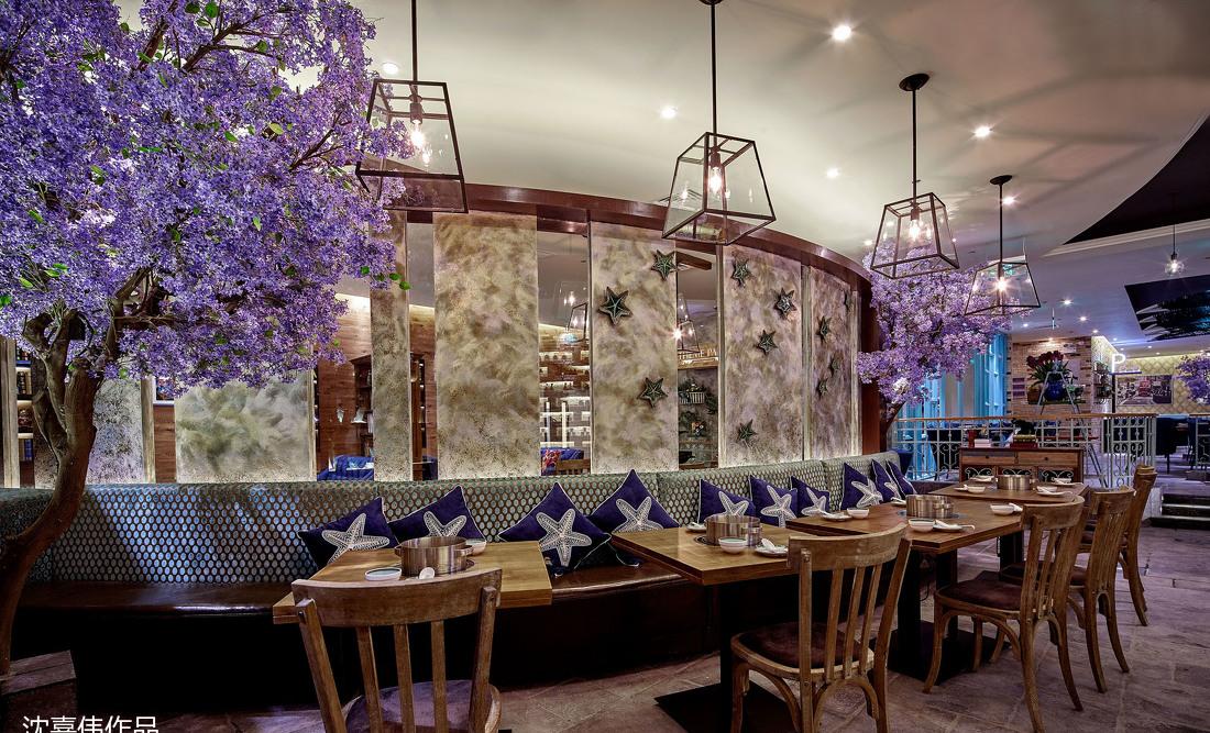 火锅店丨沈嘉伟设计作品—大象十方泰式海鲜火锅-10