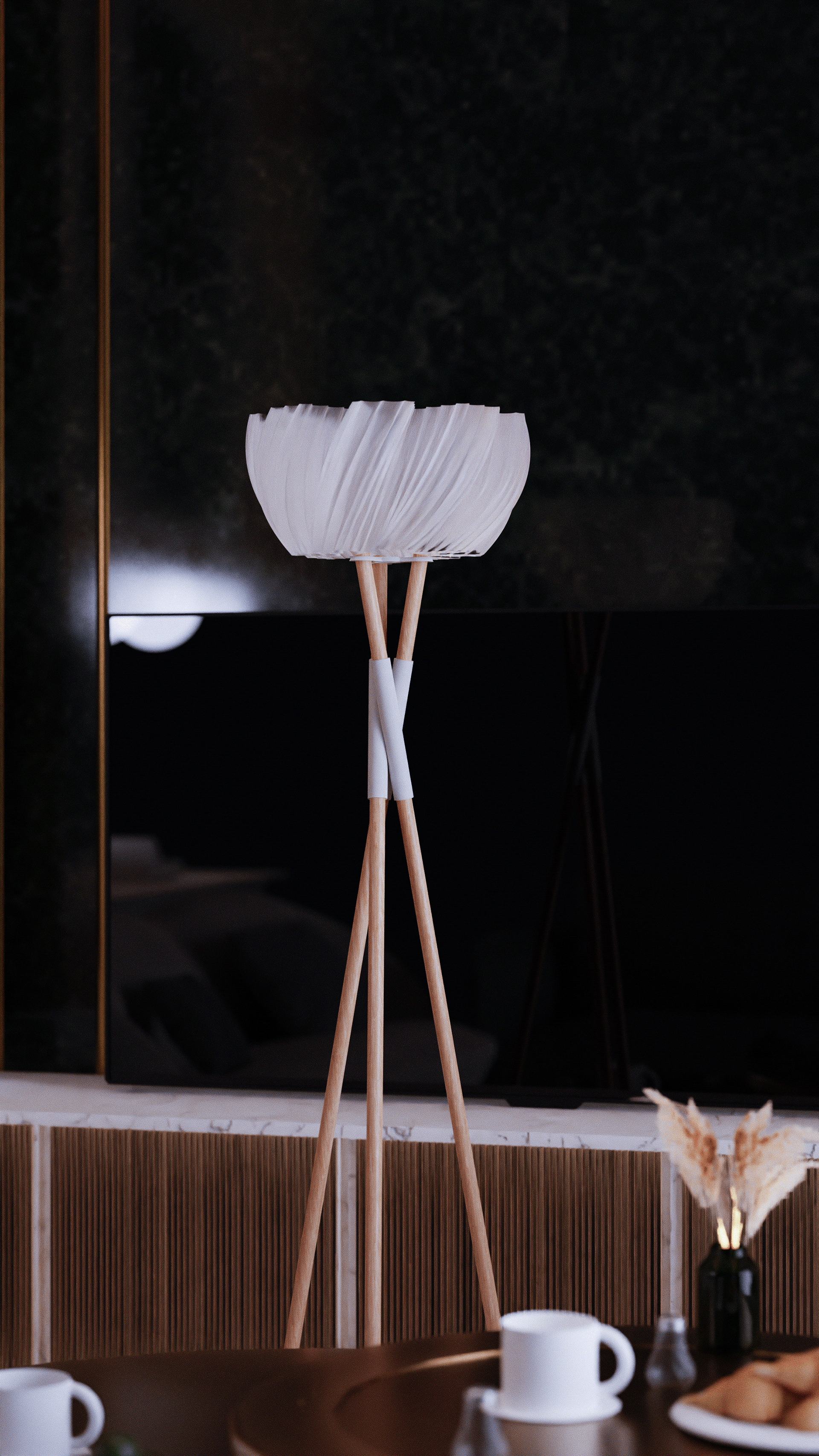 Lámpara Céfiro (diseño paramétrico)-2