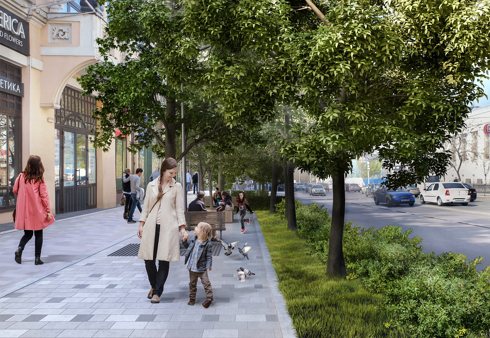 顿河畔罗斯托夫大萨多瓦亚街景观概念设计丨俄罗斯顿河畔罗斯托夫丨Project建筑事务所,STRELKA咨询公司等-13