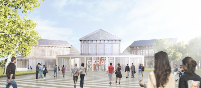 “六边形”展馆改造项目丨俄罗斯丨学生团队（Влад Дудырев等）,SANAA-22