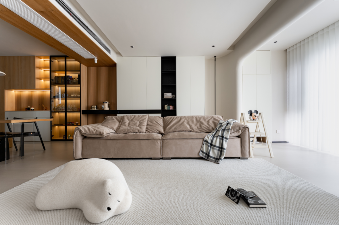 山境空间新案|实景案例分享——现代原木风的治愈系空间-45