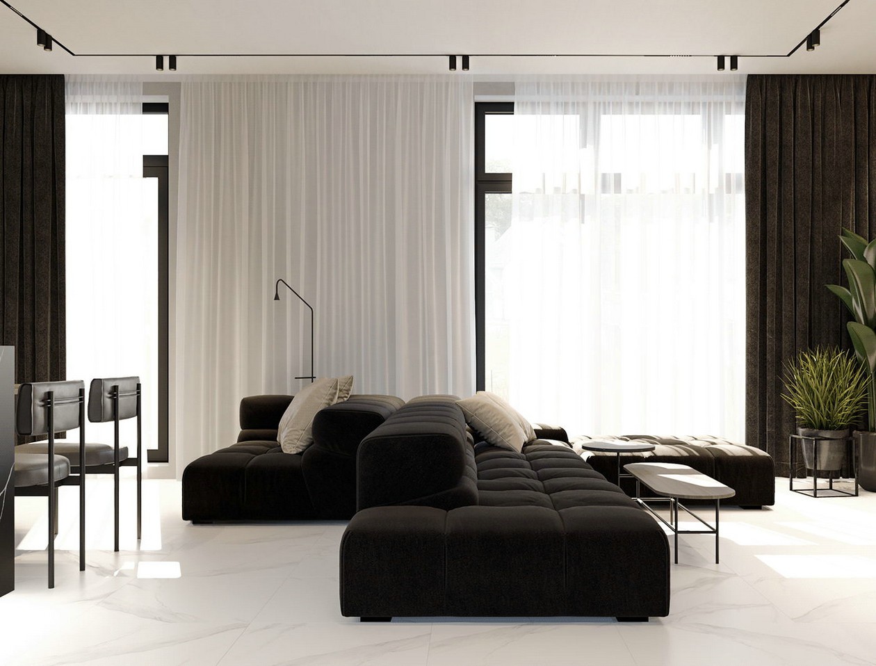 乌克兰基辅 132平米简约公寓-2